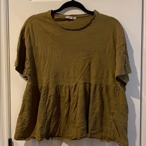 Zara babydoll tee